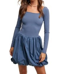 Listicle - Square Neck Dress Romper - Lyst