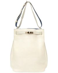Hermès - So Kelly Leather Shopper Bag (pre-owned) - Lyst