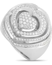 Chopard - 18K 1.17 Ct Diamond Ring - Lyst