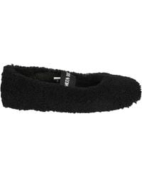 Moon Boot - Shearling Ballerina Flats - Lyst