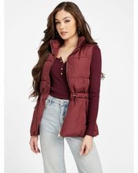 Guess Factory - Kelly Puffer Vest - Lyst