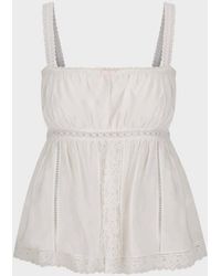 SWF - Lace Babydoll Top - Lyst