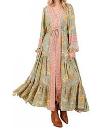 Mittoshop - Boho Floral Maxi Dress - Lyst