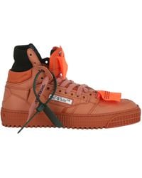 Off-White c/o Virgil Abloh - Off-court 3.0 Leather High Top Sneakers - Lyst