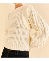 FARM Rio - Braided Sweater - Lyst