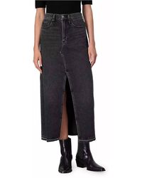 Rag & Bone - Featherweight Clara Midi Skirt - Lyst