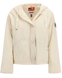 Parajumpers - Beige Polyamide Shell Jacket - Lyst