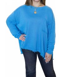 Easel - Makenzie Knitted Destructive Sweater - Lyst