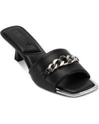 DKNY - Jileen Chain Sandals - Lyst