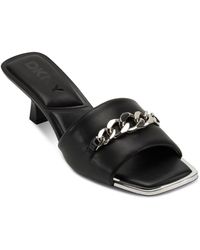 DKNY - Jileen Chain Sandals - Lyst