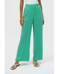 Joseph Ribkoff - Gauze Wide-Leg Pull-On Pants - Lyst
