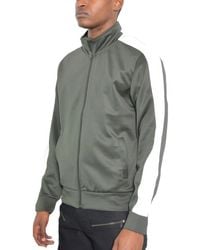 TRUEDAMES - Track Single Stripe Jacket - Lyst