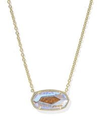 Kendra Scott - Elisa Statement Short Pendant Necklace - Lyst