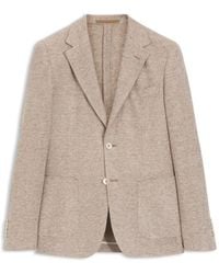 BOSS - Patterned Regular-Fit Jacket - Lyst