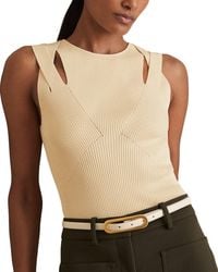 Reiss - Rhylee Cutout Vest - Lyst