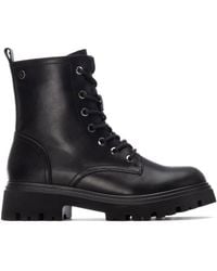 Xti - Ankle Combat Booties By - Lyst