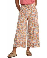 Toad & Co. - Sunkissed Wide Leg Crop Pants - Lyst