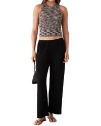 Monrow - Space Tie-Dye Crochet Racer Tank - Lyst