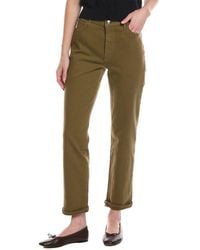 FRAME - Frame The Borrowed Artichoke Straight Leg Jean - Lyst