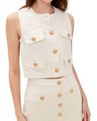 Blank NYC - Sugar Coated Button Vest - Lyst
