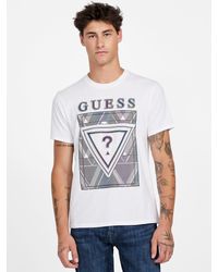Guess - Keah Crewneck Logo Tee - Lyst