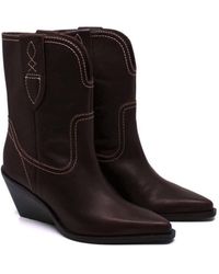 Free People - Pitchfork Point Western Boot - Lyst