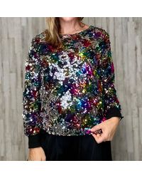 Jess Lea - In The Spot Light Sequin Top - Lyst