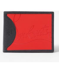 Christian Louboutin - Coolcard Logo-plaque Bifold Wallet / Calfskin Leather - Lyst