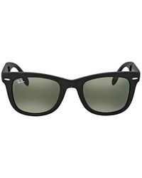 Ray-Ban - Ray Ban Wayfarer Folding Classic Classic G-15 Sunglasses Rb4105 601S 50 - Lyst