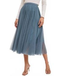 Bluivy - Tulle Midi Skirt - Lyst