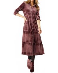Coco + Carmen - Romance Imagined Velour Dress - Lyst