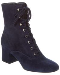 Gianvito Rossi - Mackay 60 Suede Bootie - Lyst