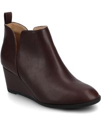 Journee Collection - Mylee Wide Width Bootie - Lyst