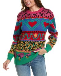 FARM Rio - Wool-blend Sweater - Lyst