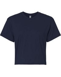 Next Level - Ideal Crop Top - Lyst