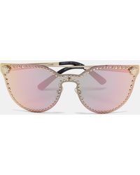 Versace - Mod 2177 Medusa Studded Cat Eye Sunglasses - Lyst