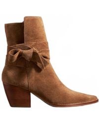 Matisse - Colton Bow Ankle Boots - Lyst