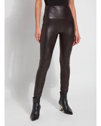 Lyssé - Textured Leather legging - Lyst