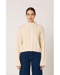Cleobella - Janie Cable Knit Sweater - Lyst