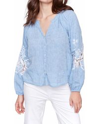 Charlie b - Raglan Long Sleeve Blouse - Lyst