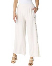 Coco + Carmen - Remi Pant With Side Button Detail - Lyst