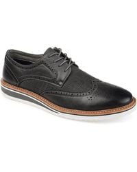 Vance Co. - Warrick Wide Width Wingtip Derby - Lyst