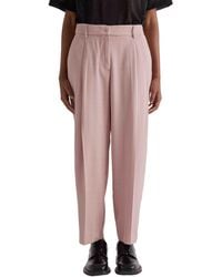 MEIMEIJ - Pantalone High-Waisted Viscose Trousers - Lyst