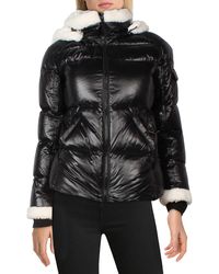Aqua - Callie Down Cold Weather Puffer Jacket - Lyst