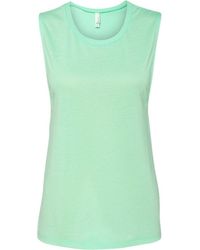 Bella Canvas - Flowy Scoop Muscle Tank - Lyst