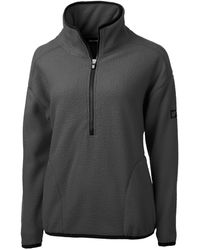 Cutter & Buck - Cascade Eco Fleece Pullover Jacket - Lyst