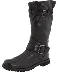 Gentle Souls - Buckled Up Leather Mid-calf Riding Boots - Lyst