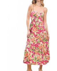 TCEC - Sunset Midi Dress - Lyst