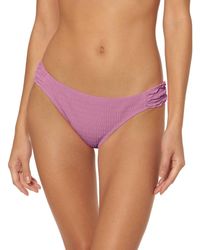 Jessica Simpson - Smocked Hipster Bikini Bottoms - Lyst