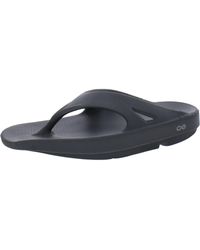 OOFOS - Ooriginal Slip On Flip Flops Thong Sandals - Lyst